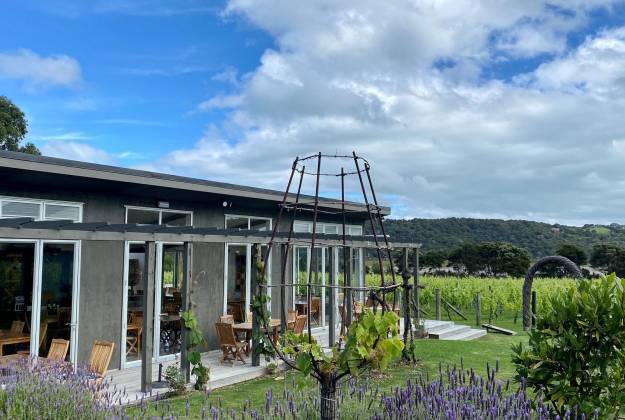 Wine tasting and lunch at Passage Rock Vineyard